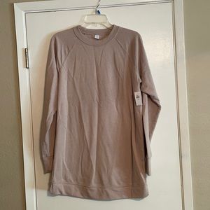Tunic sweatshirt